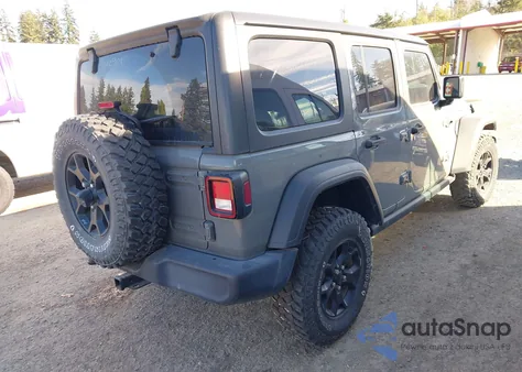 2021 Jeep Wrangler Unlimited Willys 4X4 from USA, damaged, VIN 1C4HJXDG6MW549236